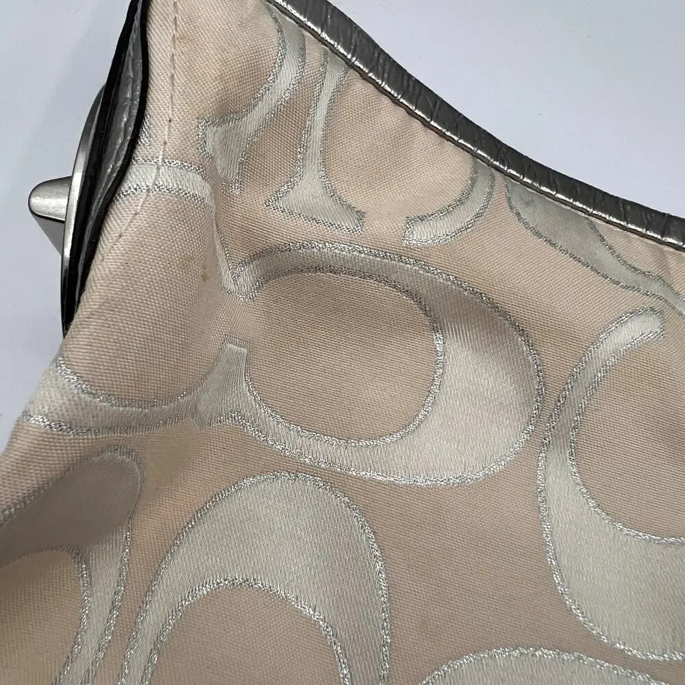 COACH Y2K Signature Jacquard Hobo Shoulder Bag